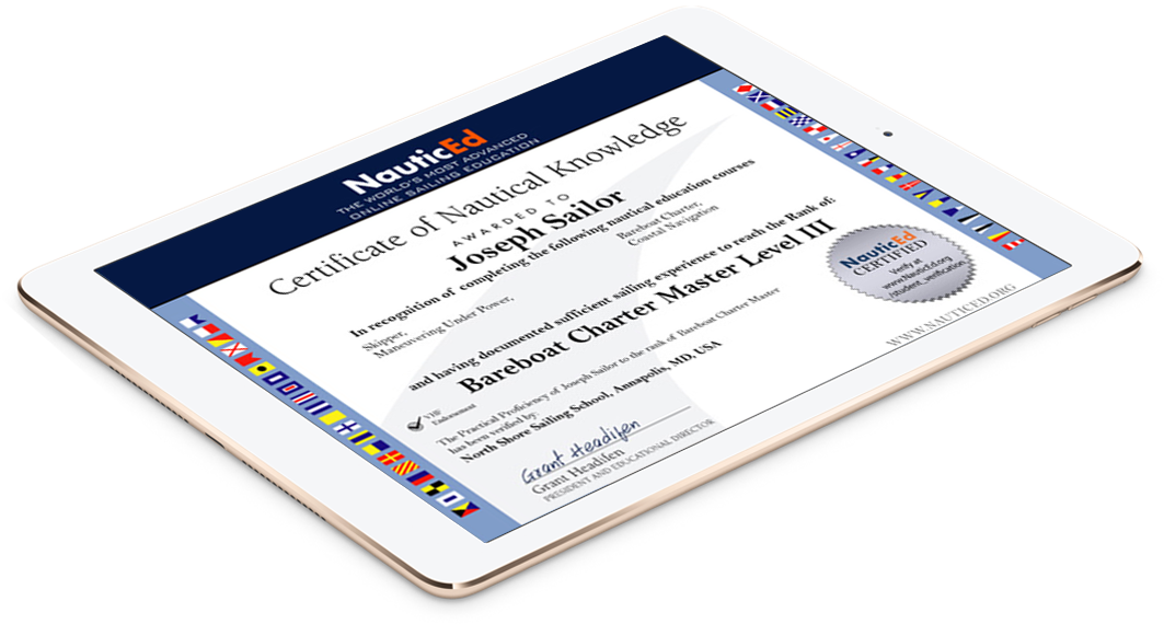 NauticEd certificate image