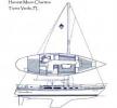 Harvest Moon Charters and Sailing School logo