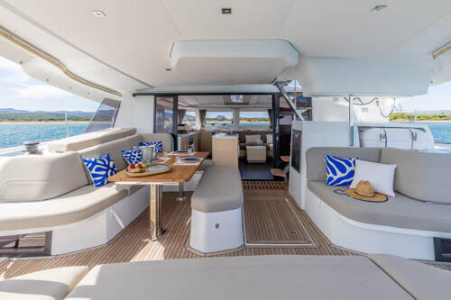 Fountaine Pajot FP 44 Quatuor Blue Argo