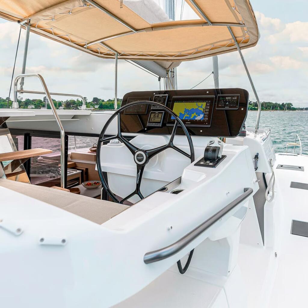 Fountaine Pajot FP 44 Quatuor Selah Vie
