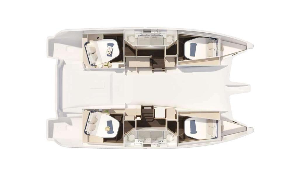 Fountaine Pajot FP 44 Quatuor Blue Escape