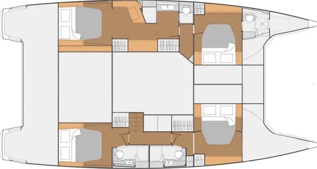 Fountaine Pajot Saba 50 Bicos