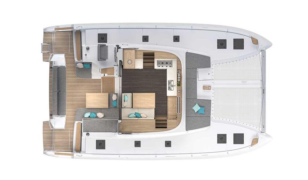 Lagoon 43 Sail la vie