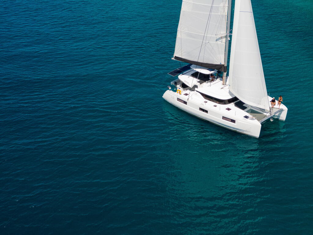 Lagoon 46 Rope The Wind