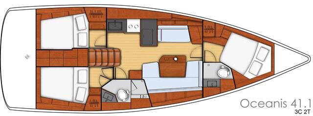 Oceanis 41.1 Mala Nevina